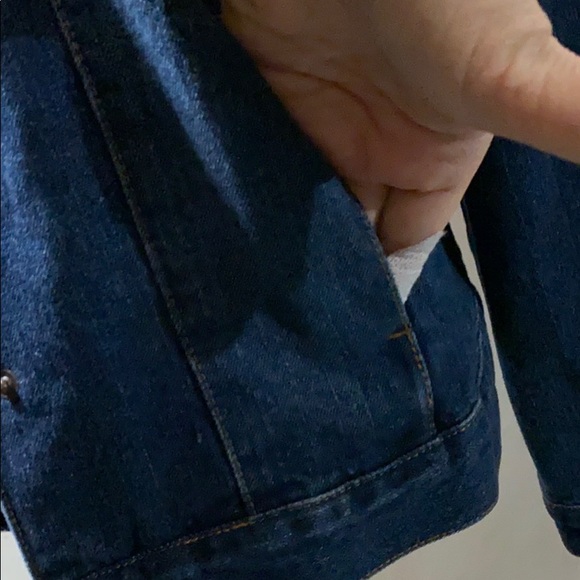 Villager By Liz Claiborne Denim Jacket L - Picture 3 of 7